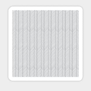 Herringbone Grey Sticker